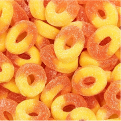 Peach ring bites