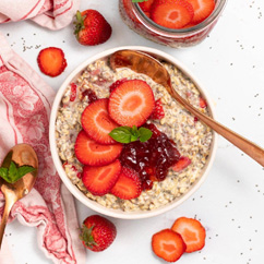 Strawberry and oats