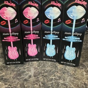 Musical vibration lollipop